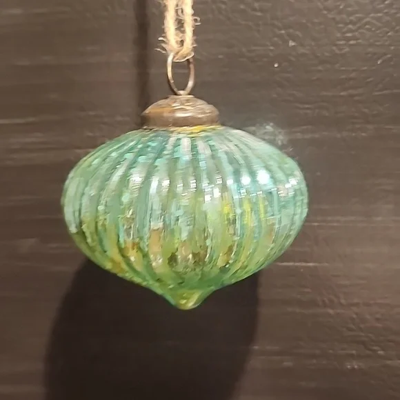 Set of 6 glass ornaments - Picture 9 of 12